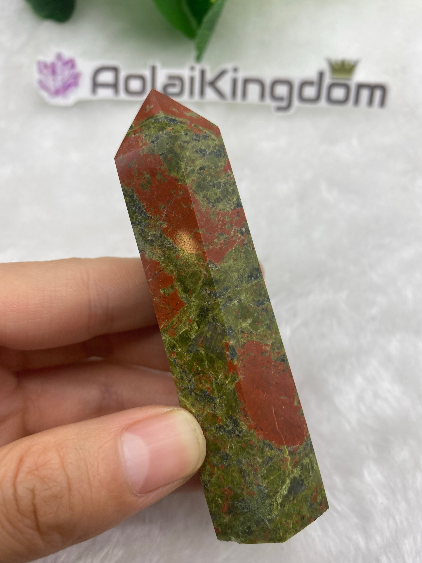 Unakite tower